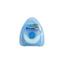 Fio dental 50 m em estojo plástico com cortador limpeza interdental fio branco estojo azul para higiene oral diária 2