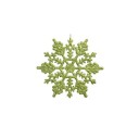 Fiocchi di neve decorativi 6 pz 9