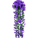 Fiore artificiale appeso 2 pezzi Fiore decorativo artificiale 75 cm 6