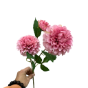 Fiore artificiale realistico ortensia su stelo 77 cm in tessuto e plastica fiore decorativo per composizioni e decorazioni d'interni 8