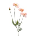 Fiore decorativo artificiale su stelo 60 cm in tessuto e plastica fiori realistici per composizioni in vaso e decorazione d'interni 11