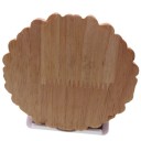 Fiore decorativo intagliato C568 5