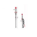 Fishing Rod Holder with Automatic Spring Adjustable Sensitivity Approx. 56 × 4.5 cm Stainless Steel Folding Stand for Fishing 2