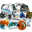 Fishing Stickers 50 pcs 4