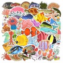 Fiskeklistermærker 50 stk. 2