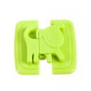 Fissaggio di sicurezza per mobili e frigorifero 2 pz Serratura per bambini per porte di armadetti a forma di cagnolino Materiale plastica 4
