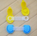 Fissaggio di sicurezza per mobili per bambini Nastro trasparente flessibile con coperchi ribaltabili Adesivi in schiuma Plastica Dimensioni 6