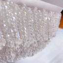 Fita com franjas de pérolas 45 cm fita decorativa de poliéster com pérolas para adornar vestuário, trajes de dança e decorações têxteis 11