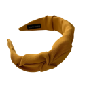 Fita de cabelo com revestimento de tecido 14 x 5 cm Tamanho universal Fita de cabelo de tecido Acessório de cabelo feminino elegante 9