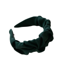 Fita de cabelo com revestimento de tecido 14 x 5 cm Tamanho universal Fita de cabelo de tecido Acessório de cabelo feminino elegante 8