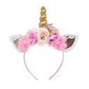 Fita de cabelo infantil unicórnio P3994 5