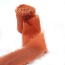 Fita de chiffon desfiada 5 m Fita decorativa para presentes Fita vintage para decoração de casamentos Artesanato Criativo Arranjos Elegantes 18