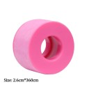 Fita de gel de silicone não tecida para os olhos 3,6 m largura 2,6 cm Almofada de proteção respirável para pestanas Pele sensível extensão 10
