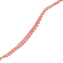Fita de pelúcia com pompons 10 mm comprimento 10 m Borda decorativa de pompons Poliéster algodão Fita decorativa para costura de decorações e artesanato 25