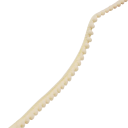 Fita de pelúcia com pompons 10 mm comprimento 5 m Borda decorativa de pompons Poliéster algodão Fita decorativa para costura 11