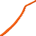 Fita de pelúcia com pompons 10 mm comprimento 5 m Borda decorativa de pompons Poliéster algodão Fita decorativa para costura de decorações e artesanato 14