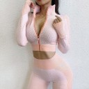 Fitness crop top til kvinder P1695 7