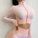 Fitness crop top til kvinder P1695 1