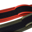 Fitness vzpírací opasek vel. S 70 cm pro obvod pasu 55–70 cm, polyesterový posilovací pás s ocelovou sponou na silový trénink 3
