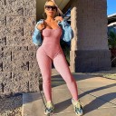 Fitnessjumpsuit til kvinder A2056 3