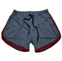 Fitnessshorts voor heren met pootafdruk 10
