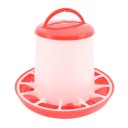 Fjerkræfoderautomat 1,5 kg Plastikfoderautomat 18,3 x 15,3 cm 2