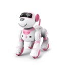 Fjernstyret robot hund interaktiv RC legetøj LED øjne synger danser og går bevægelsessporing ABS til børn gave til fødselsdagen 1