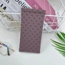Flaches Brillenetui 17,6 x 8 cm Elegantes strukturiertes geformtes Etui Tragbares Etui für Sonnenbrillen und Korrekturbrillen 6