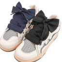 Flade brede snørebånd 160x2 cm polyester ekstra lange snørebånd sneakers modetilbehør tøj gør-det-selv syning 3
