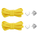 Flade elastiske snørebånd 8 mm 105 cm 1 par Hurtig snøring uden binding til sneakers Børn og voksne Universelt tilbehør 13