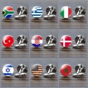 Flag manchetknapper 2