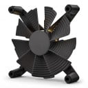 Fläkt för PC-chassi 120 x 120 x 30 mm med reversibla blad och ARGB-belysning utan ram för 12 V upp till 1600 rpm med FDB-lager 6