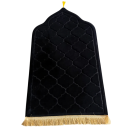 Flannel Prayer Mat 65 x 110 cm Soft Non-Slip Mat for Prayer Elegant Islamic Design Comfort at Home and in the Mosque 2