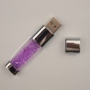 Flash disk LED krystal 8