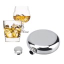 Flask rotonda in acciaio inox 150 ml 3