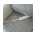 Flat Dust Brush 7.6x7.3 cm with Extended Handle and 10 Non-Woven Cloths Household Cleaning Gap Brush for Hard-to-Reach Places 6