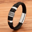 Flätat armband för män H192 8