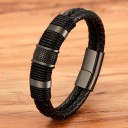 Flätat armband för män H192 6