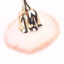 Flauschiger weicher Pinsel in Rosenform 5 x 3,3 x 12,5 cm Kosmetischer Pinsel für Puder, Staub oder Make-up 5