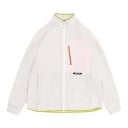 Fleecejack met rits en staande kraag met borstzak op glad paneel en zijzakken met rits raglanmouwen unisex 15