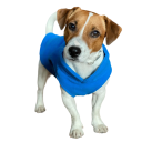 Fleecy roupa para cães Sweatshirt quente com colarinho Roupa de inverno para cães Colete quente e confortável para cães 14