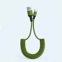 Fleksibelt USB til Micro USB-datakabel 6