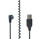 Fleksibelt vinklet kabel Mini USB 5-bens til USB 2