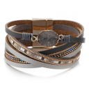 Flerlagers boho-armband för kvinnor 5