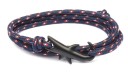 Flerlagers string armband haj 5