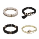Flerlags armbånd til kvinder, 4 stk. 2