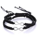 Flettede armbånd til par infinity 2 stk. 5