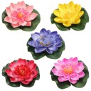 Fleur artificielle de nénuphar 5 pcs H984 1