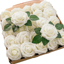 Fleur décorative Rose artificielle à décorer 25 pcs 17 x 7,8 cm 3