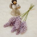 Fleurs artificielles Lupins 6 pcs 9